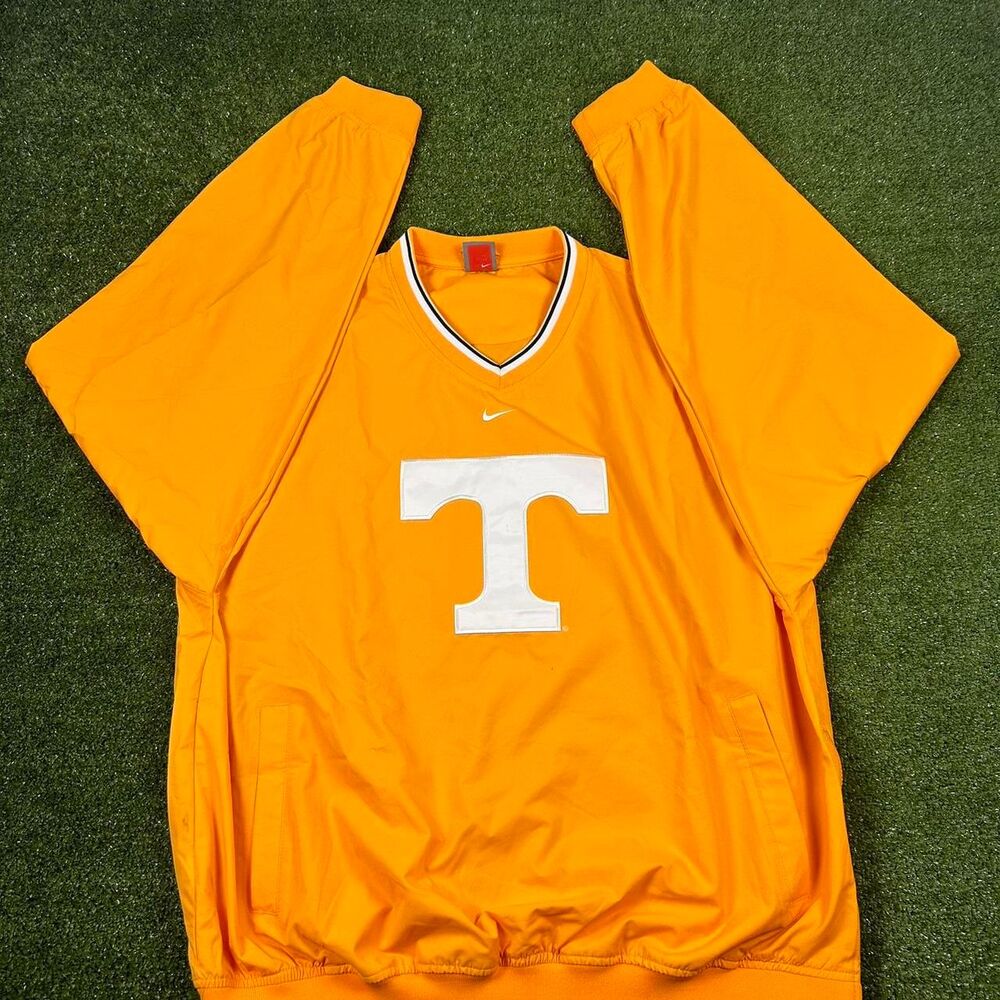 Nike Men's Orange and Yellow Jacket